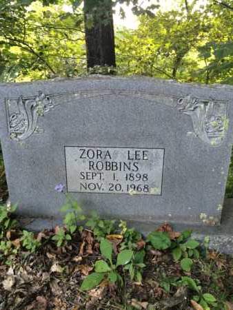 ROBBINS, ZORA - Bell County, Kentucky | ZORA ROBBINS - Kentucky Gravestone Photos
