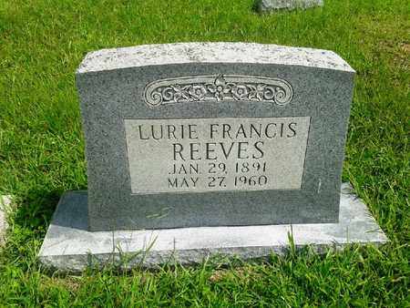 REEVES, LURIE FRANCIS - Fleming County, Kentucky | LURIE FRANCIS REEVES - Kentucky Gravestone Photos