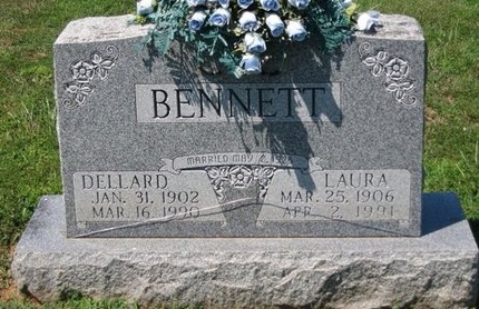 BENNETT, DELLARD - Green County, Kentucky | DELLARD BENNETT - Kentucky Gravestone Photos