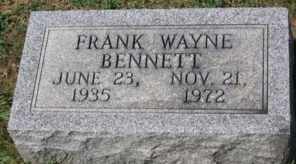 BENNETT, FRANK WAYNE - Green County, Kentucky | FRANK WAYNE BENNETT - Kentucky Gravestone Photos