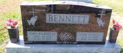 BENNETT, JOHN WILBERT SR - Green County, Kentucky | JOHN WILBERT SR BENNETT - Kentucky Gravestone Photos