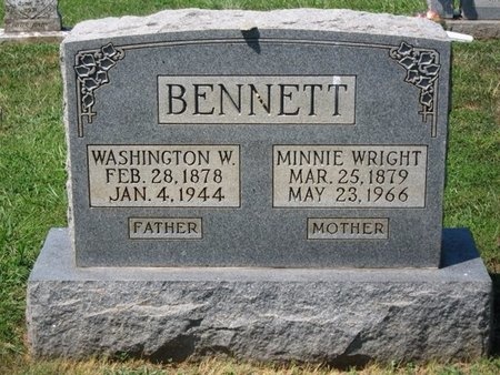 BENNETT, MINNIE - Green County, Kentucky | MINNIE BENNETT - Kentucky Gravestone Photos