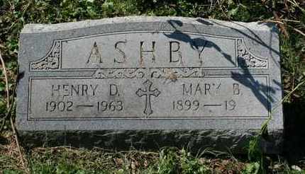 ASHBY, MARY B. - Jefferson County, Kentucky | MARY B. ASHBY - Kentucky Gravestone Photos