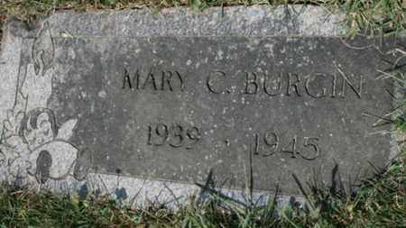 BURGIN, MARY - Jefferson County, Kentucky | MARY BURGIN - Kentucky Gravestone Photos