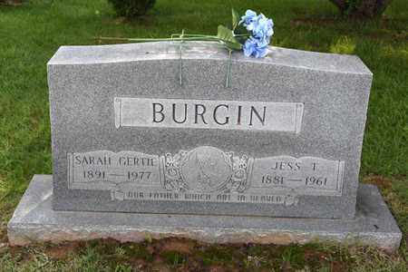 BURGIN, SARAH - Jefferson County, Kentucky | SARAH BURGIN - Kentucky Gravestone Photos