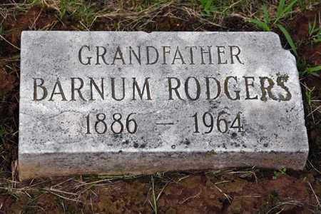 RODGERS, BARNUM - Jefferson County, Kentucky | BARNUM RODGERS - Kentucky Gravestone Photos
