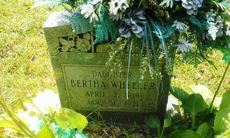 WHEELER, BERTHA - Lawrence County, Kentucky | BERTHA WHEELER - Kentucky Gravestone Photos