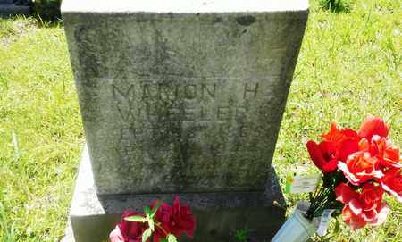 WHEELER, MARION H - Lawrence County, Kentucky | MARION H WHEELER - Kentucky Gravestone Photos