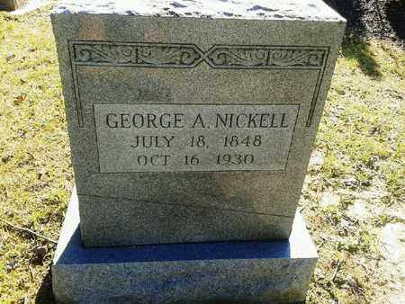 NICKELL, GEORGE A - Rowan County, Kentucky | GEORGE A NICKELL - Kentucky Gravestone Photos