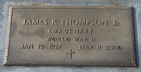 THOMPSON, JAMES R. JR. (FOOT STONE) - Shelby County, Kentucky | JAMES R. JR. (FOOT STONE) THOMPSON - Kentucky Gravestone Photos