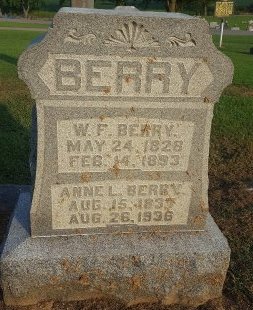 BERRY, ANNE L - Union County, Kentucky | ANNE L BERRY - Kentucky Gravestone Photos