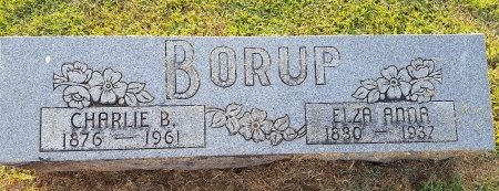 BORUP, CHARLIE B - Union County, Kentucky | CHARLIE B BORUP - Kentucky Gravestone Photos