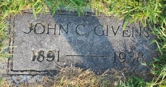 GIVENS, JOHN C - Union County, Kentucky | JOHN C GIVENS - Kentucky Gravestone Photos