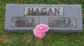 HAGAN, ANNIE E - Union County, Kentucky | ANNIE E HAGAN - Kentucky Gravestone Photos