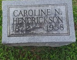 HENDRICKSON, CAROLINE N - Union County, Kentucky | CAROLINE N HENDRICKSON - Kentucky Gravestone Photos