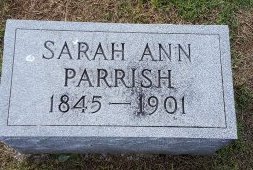 PARRISH, SARAH ANN - Union County, Kentucky | SARAH ANN PARRISH - Kentucky Gravestone Photos