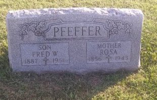 PFEFFER, FRED W - Union County, Kentucky | FRED W PFEFFER - Kentucky Gravestone Photos