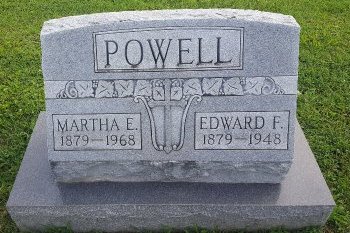 POWELL, EDWARD F - Union County, Kentucky | EDWARD F POWELL - Kentucky Gravestone Photos