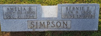SIMPSON, AMELIA B - Union County, Kentucky | AMELIA B SIMPSON - Kentucky Gravestone Photos