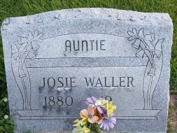 WALLER, JOSIE - Union County, Kentucky | JOSIE WALLER - Kentucky Gravestone Photos