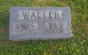 WALLER, WILLIAM V - Union County, Kentucky | WILLIAM V WALLER - Kentucky Gravestone Photos