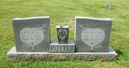 POTTER, MYRTLE M. - Warren County, Kentucky | MYRTLE M. POTTER - Kentucky Gravestone Photos