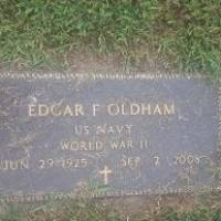 EDGAR F OLDHAM (VETERAN WW2)