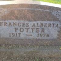 FRANCES ALBERTA POTTER
